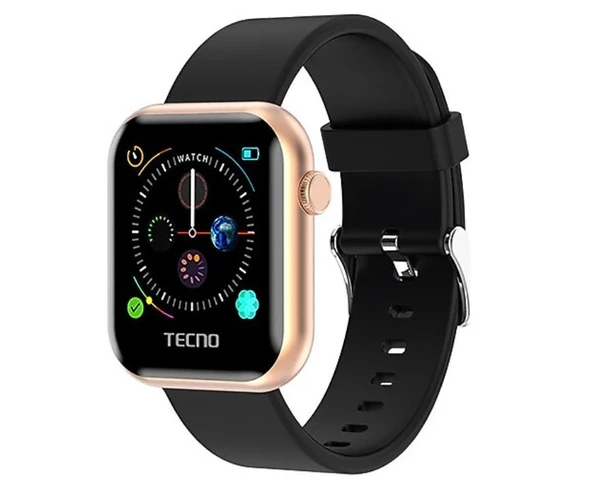 Tecno Watch 1 Akıllı Saat Altın (OUTLET) (12 AY GARANTİLİ)