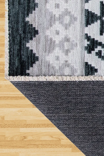 EFES 2306 İskandinav Yumuşak Doku Leke Tutmayan Modern Halı Kilim - 2