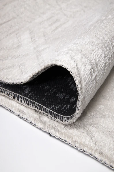 KİLİMİSTA MİLANO ML201 Krem Leke Tutmaz Antialerjik Yıkanılabilir Dokuma Dekoratif Halı Kilim - 3