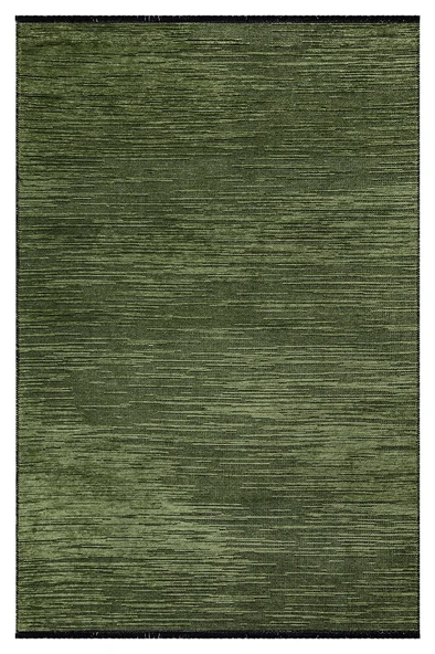 KİLİMİSTA MİLANO ML106 Yeşil Leke Tutmaz Antialerjik Yıkanılabilir Dokuma Dekoratif Halı Kilim ürün görseli