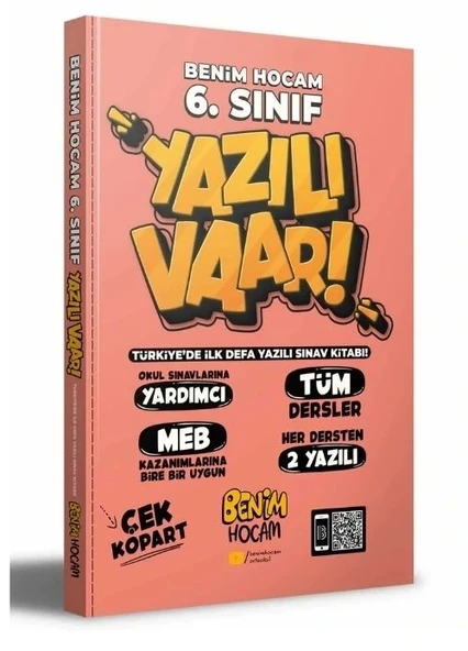 BENİM HOCAM 6 YAZILI VAR