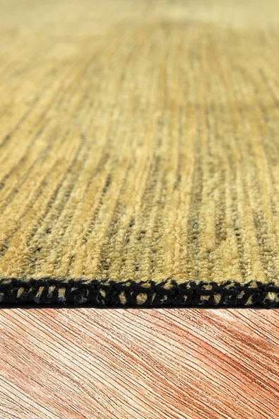 KİLİMİSTA MİLANO ML103 Hardal Leke Tutmaz Antialerjik Yıkanılabilir Dokuma Dekoratif Halı Kilim - 3