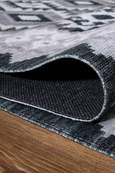 EFES 2306 İskandinav Yumuşak Doku Leke Tutmayan Modern Halı Kilim - 3