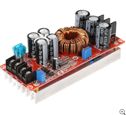 1800W 10-60V'dan 13-89V'a 20A Dc-Dc Gerilim Yükseltici Modülü