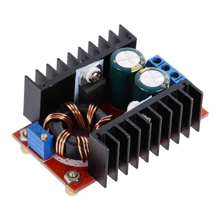 150W DC-DC Ayarlanabilir Gerilim Yükseltici Modülü