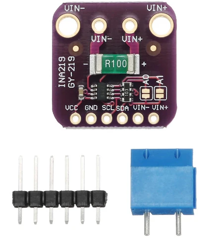 INA219 GY219 I2C Haberleşmeli Akım Güç Sensör Modülü - 1