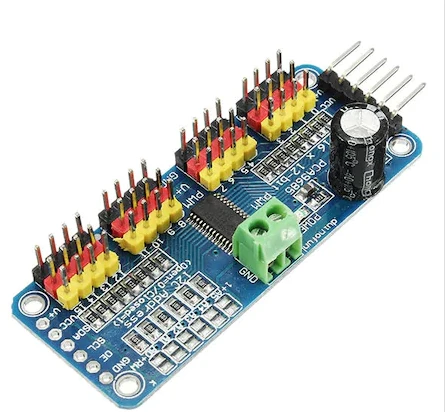 16 Kanallı PWM Servo Sürücü Modülü ürün görseli 1