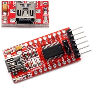 FT232RL FTDI USB-TTL Seri Haberleşme Dönüştürücü Modülü