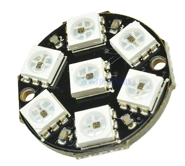 CJMCU 7 LED'li WS2812 5050 RGB LED Modulü