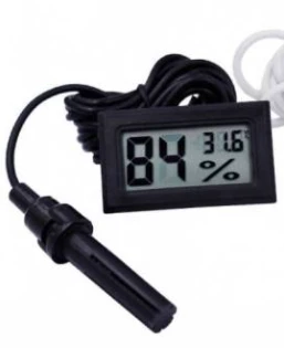 FY12 Mini LED Dijital Termostat (Siyah)