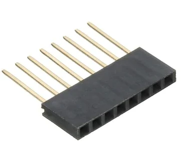 4 Pin 11mm Uzunluğunda Stackable Dişi Header