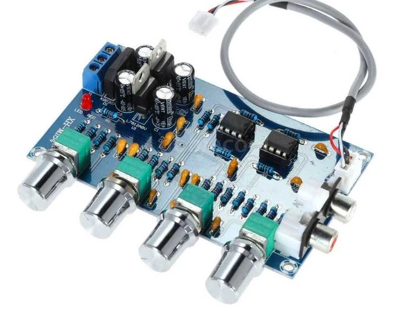 Yeni NE5532 4 Kanallı Amplifikatör Modül ürün görseli 1