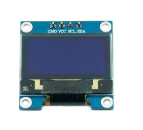 0.96" 4 pin Mavi I2C IIC OLED LCD Modülü