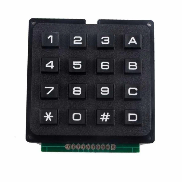 4x4 Siyah Tuş Takım ürün görseli 1