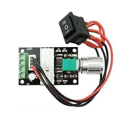 6/12/24V 3A 80W Çift Yönlü PWM Motor Hız Kontrol Modülü