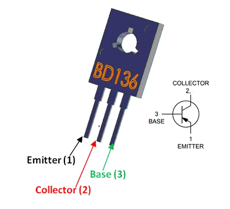 BD136 TRANSİSTÖR