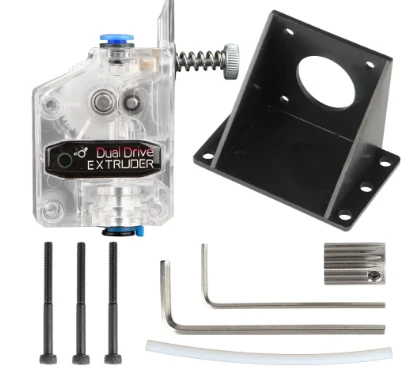 BMG Çift Dişli Extruder (Şeffaf)