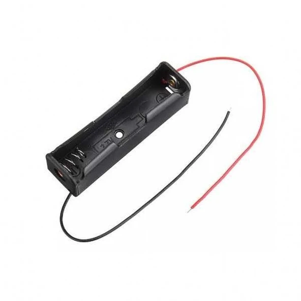 18650 3.7V LI-ION PİL YUVASI (BİR PİL) ürün görseli 1