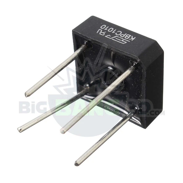 10A - 1000V - KBPC10M - Masa Tipi