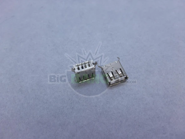 USB A Tipi Şase Konnektör (Dik)