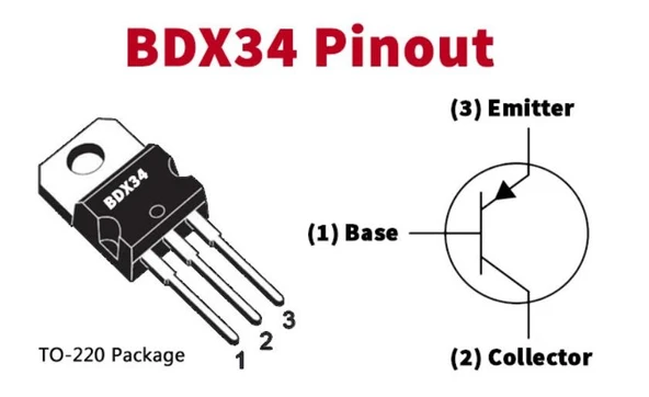 BDX34 TRANSİSTÖR