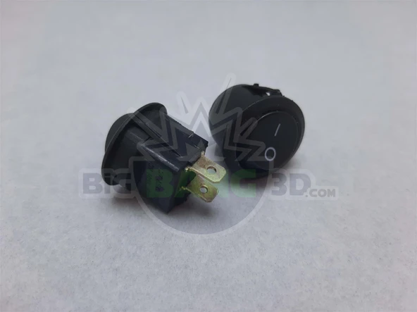 2 Bacaklı Yuvarlak On-Off Anahtar - Resim 2