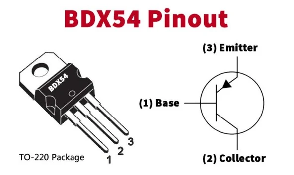 BDX54 TRANSİSTÖR