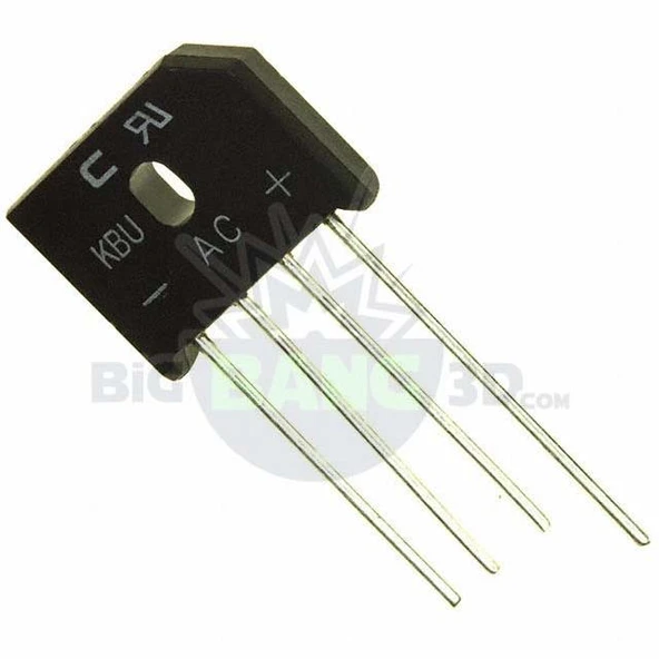 4A - 1000V - Köprü Diyot - Tarak Tipi ürün görseli 1