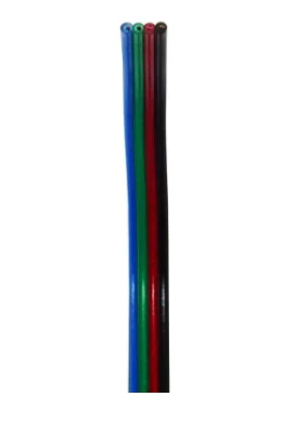 4lü Bitişik Kablo 1metre-Step Motor Kablosu Soketsiz
