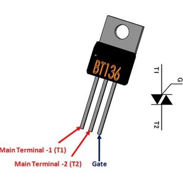 BT136 TRİYAK