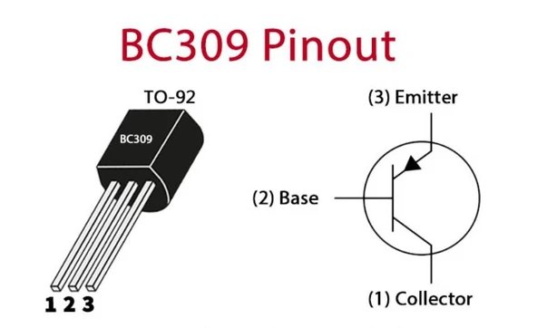 BC309 TRANSİSTÖR ürün görseli 1