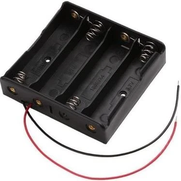 18650 3.7V LI-ION PİL YUVASI (DÖRT PİL)