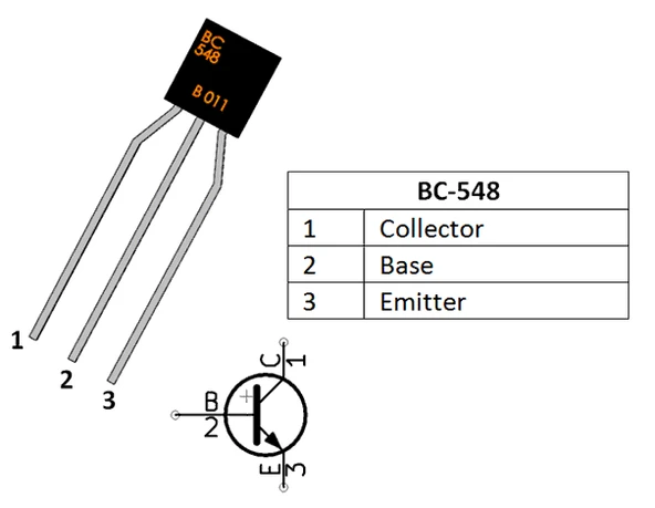 BC548 TRANSİSTÖR