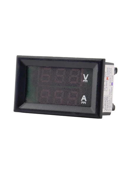 Dijital Voltmetre Dijital Ampermetre Dual DC 0-100V 10A - 2