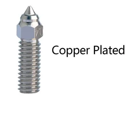 Creality K1-K1 Max Krom Kaplamalı Bakır Nozzle