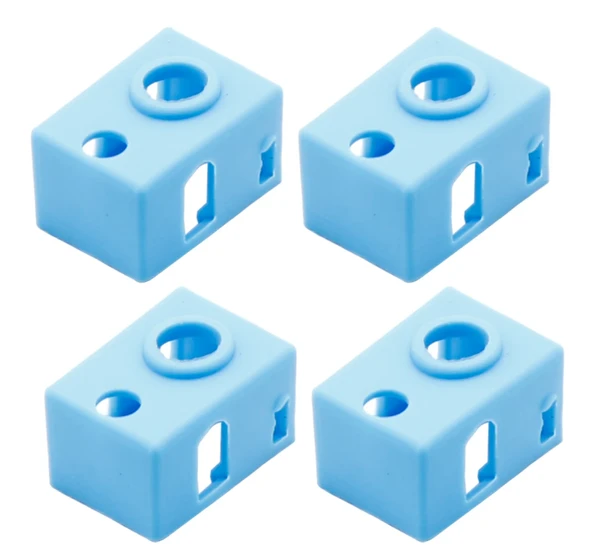 E3D V6 Alüminyum  Silikon Kılıfı (Pt100 3mm Termistör Uyumlu) - Resim 2