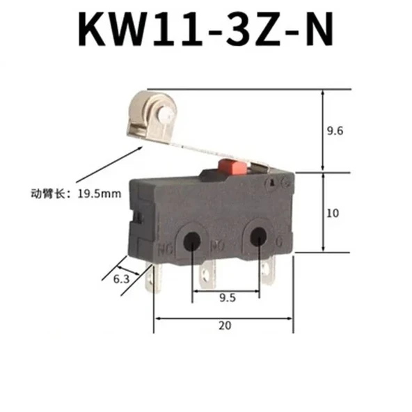 KW11 Serisi  Mikro Limit Switch - 10