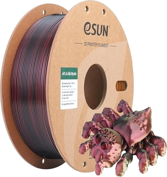 Esun Pla Silk Mystic Üç Renk Parlak Filament - 2