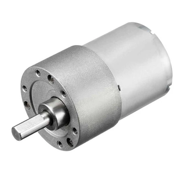 12V 35mm 200 RPM Redüktörlü DC Motor