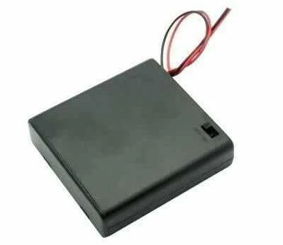 4 lü (AA) Pil Yuvası Kapaklı On-Off Anahtarlı ürün görseli 1