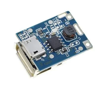 Tekli Powerbank Modülü Gerilim Yükseltici