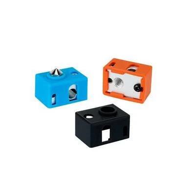 E3D V6 Alüminyum  Silikon Kılıfı (Pt100 3mm Termistör Uyumlu) - Resim 5