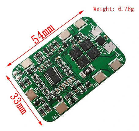6S 12A BMS 18650 Lityum Pil Şarj Koruma Devresi ürün görseli 1