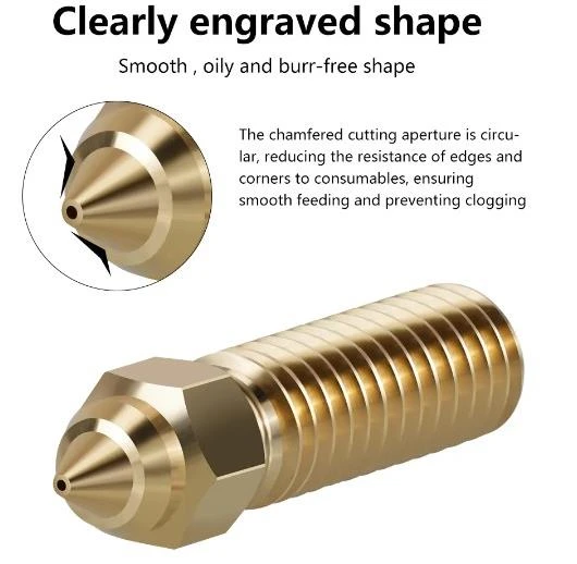 Creality K1-K1 Max Pirinc Nozzle - Resim 2