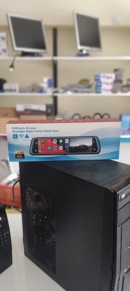 9,66 inç Smart Özellikli Ayna Tipi Araç Kamerası - 2