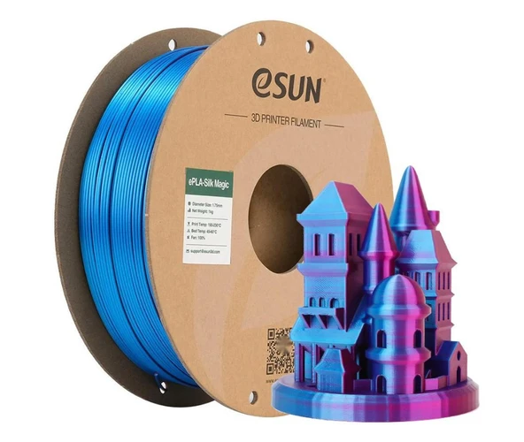 Esun Pla Silk Magic Çift Renk Parlak Filament - Resim 4