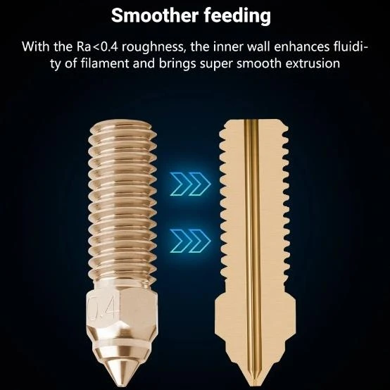 Creality K1-K1 Max Pirinc Nozzle - Resim 3