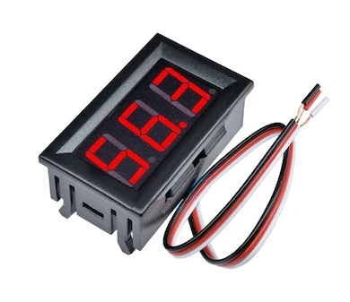 0.36" Dc-2.4-30v  Voltmetre Kırmızı Display