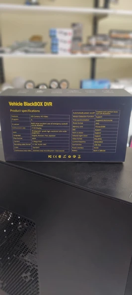 Black Box Çift Kameralı Araç içi Kamera