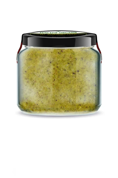 %100 Saf Antep Fıstığı Ezmesi Şeker İlavesiz Bi Kavanoz 330 cc. Cam Kavanozda Antep Fıstık Ezmesi - 3